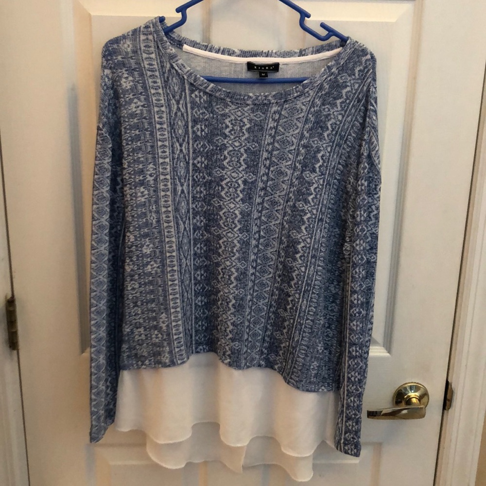 Kiara Long Sleeve Tunic Sz Medium